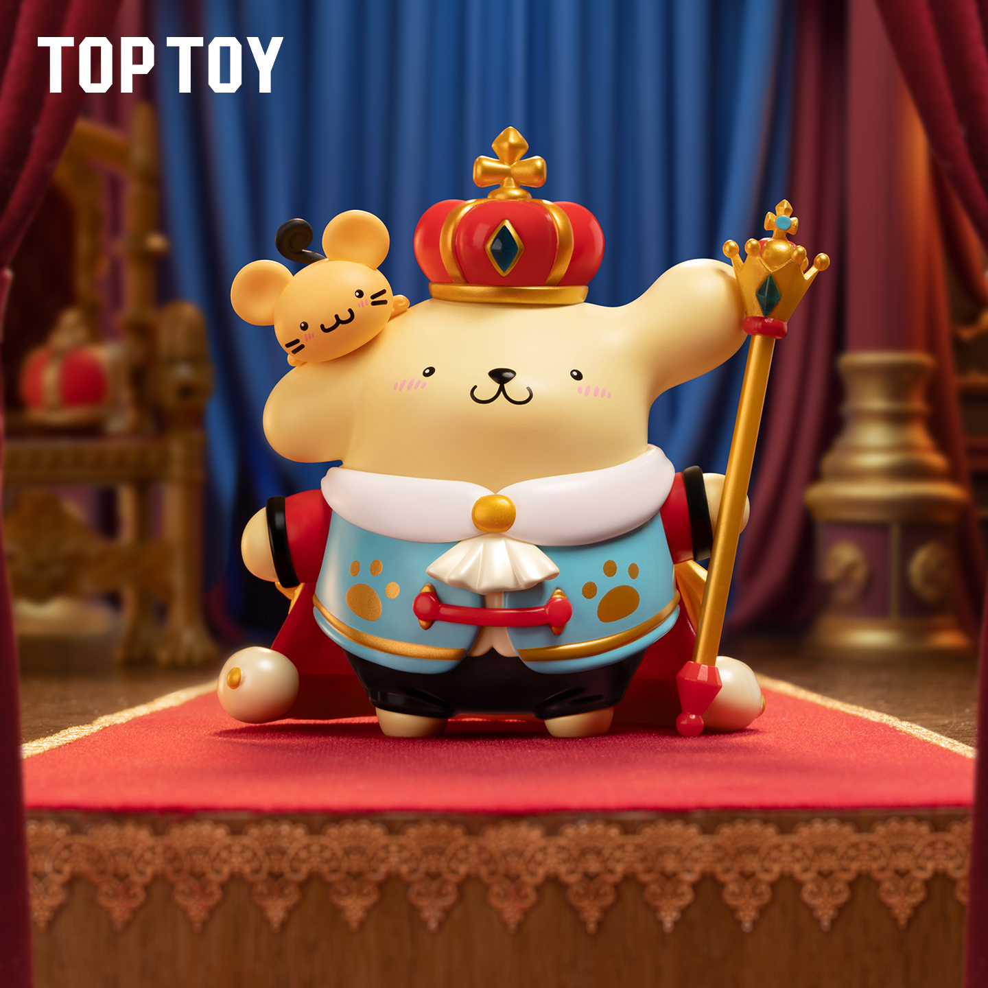 TOPTOY三丽鸥家族胡桃夹子盲盒酷洛米hellokitty公仔手办礼物女生