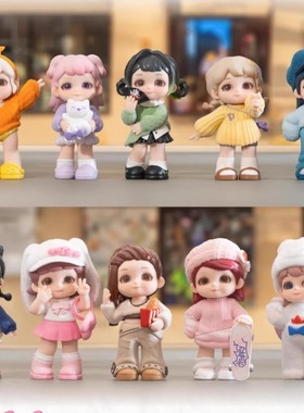 正版 letsvan蒂蒂姬盲盒我的色彩发布会系列手办女孩公仔礼物摆件