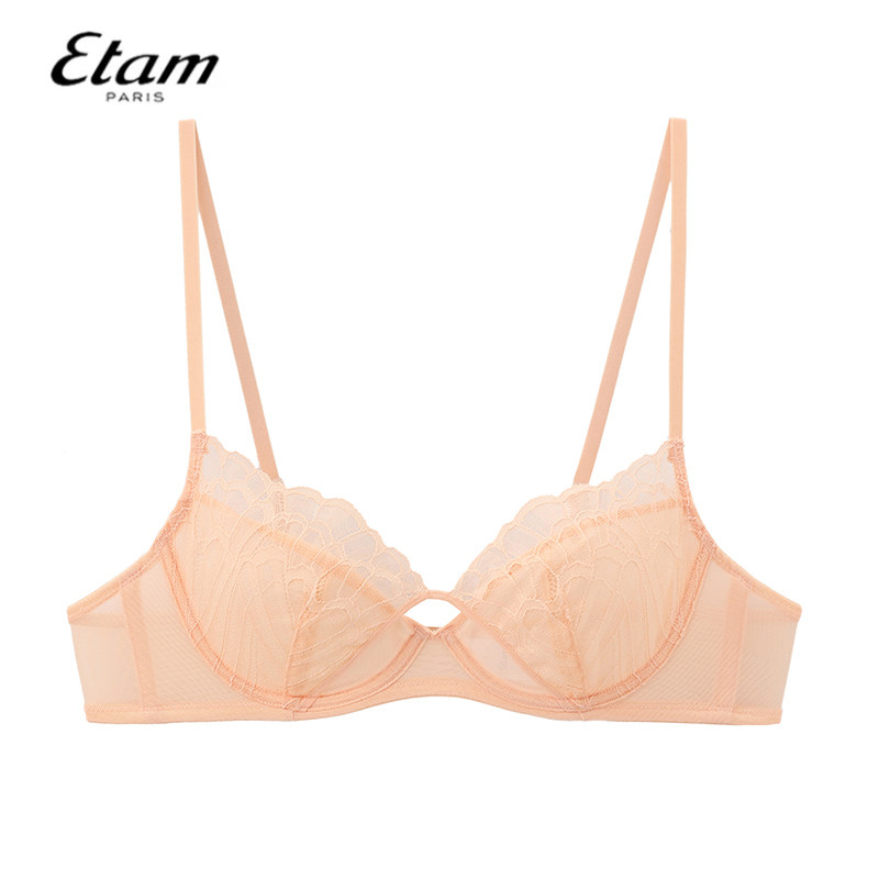Etam法式蕾丝聚拢收副乳文胸图片