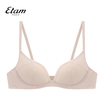 Etam花托杯文胸柔软小胸显大舒适性感软胶骨聚拢内衣W322DI0104