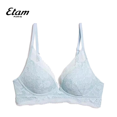 EtamCOSY亲密系列蕾丝油袋杯小胸显大聚拢文胸爆款内衣W124DI0116