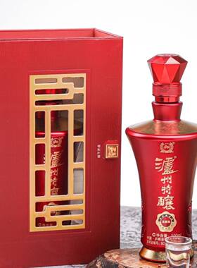 泸州特酿52度浓香白酒500ml*6
