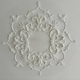 热销石膏拼花灯盘雕花线装 饰Grg吊顶造型石膏线圆盘欧式