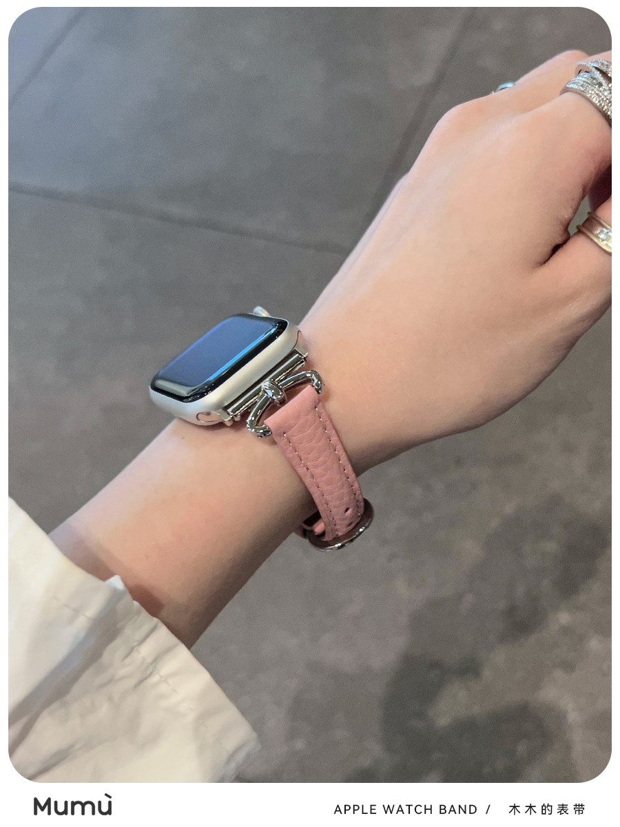 FOR APPLE APPLEWATCH WATCH S10 SPACESHIP METAL LEATHER IWATCH 78 GENERATION S9 STRAP SE