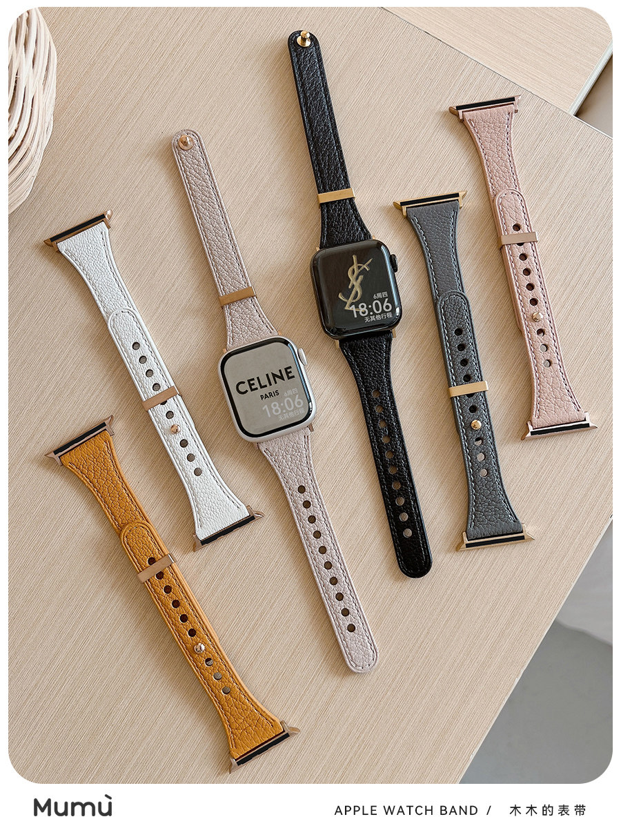 SUITABLE FOR S10 APPLE APPLE WATCH WATCH S9 XIAOMAN WAIST BUCKLE IWATCH 78 GENERATION LEATHER SE2