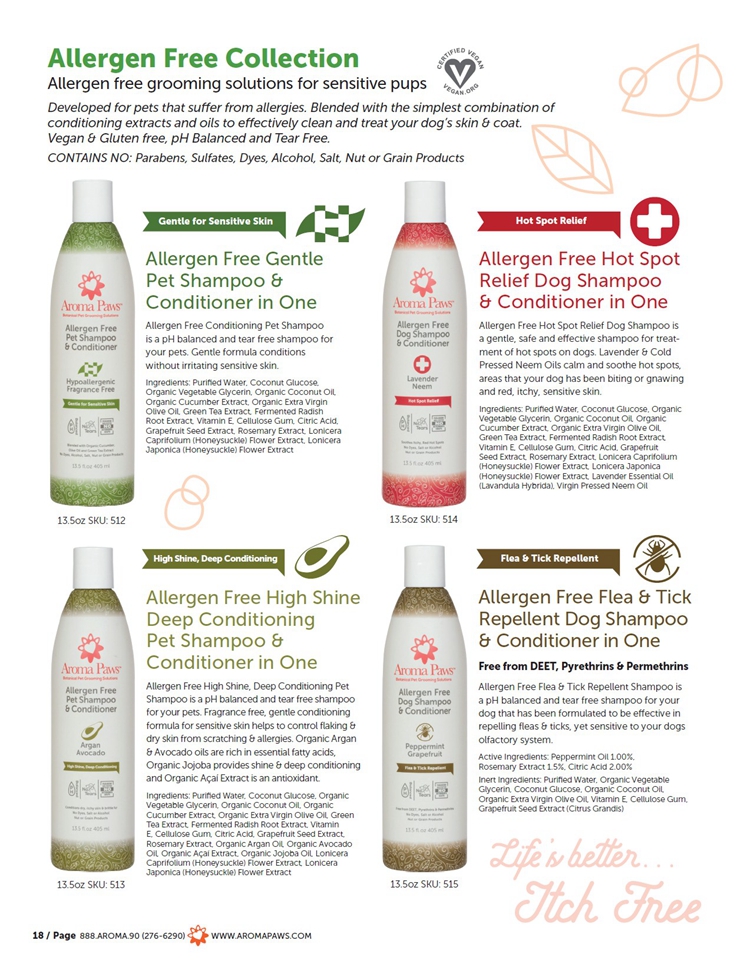 美国狗狗沐浴露猫咪香波洗护