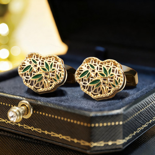 国风【如意高升】袖扣男士轻奢