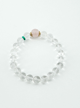 MPAY2025冰晶粉韵白水晶马粉水晶手链【多样性发货】