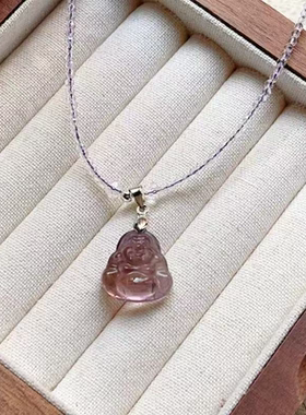 MPAY2025新款紫水晶白水晶项链吊坠【多样性发货】