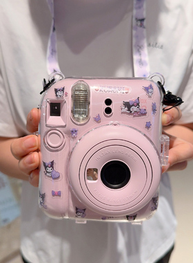 mini12拍立得保护壳富士相机SE迷你40/25/9/8/7+7s/7c套挂绳配件