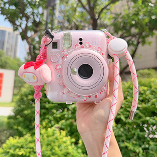 拍立得保护壳mini12/11/9/8/7+SE收纳包25可爱女26透明相机保护套