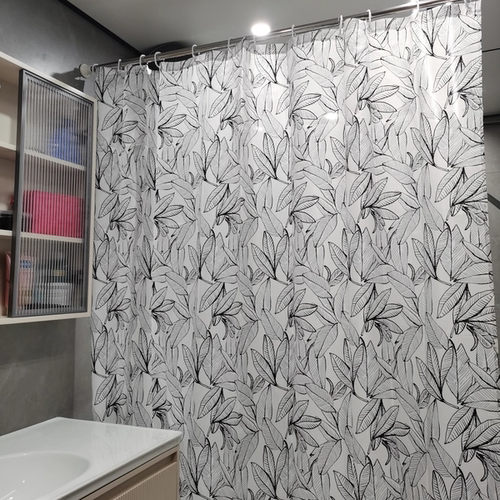 宜家涤纶纺织防霉防水速干浴帘布