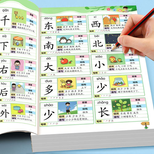 识字书幼儿认字识字大王3000字幼儿园儿童大班学前班宝宝早教启蒙正版教材全套幼小衔接3到6岁益智早教书看图识字绘本有声伴读拼音