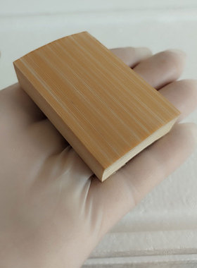 4x6牌竹片竹牌新鲜水煮阴干超厚手玩挂件无事牌吊牌DYL雕刻竹原料