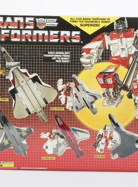 变形玩具金刚 G1 动画1984 大无畏 飞行太保 合体金刚全新盒装