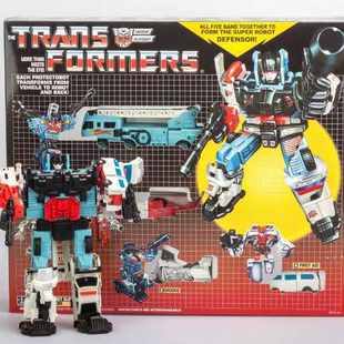 组合合体金刚全新盒装 变形玩具金刚 守护神 动画1984 未拆封