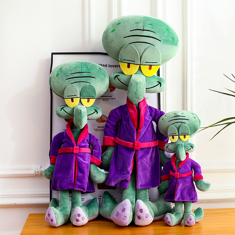 卡通章鱼哥毛绒公仔PP棉填充玩偶可爱生日礼物儿童玩具