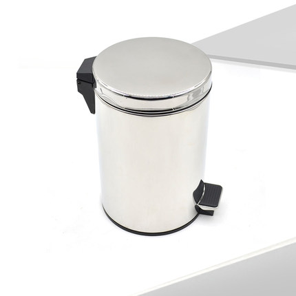 科勒垃圾桶 不锈钢垃圾桶齐悦踏板式垃圾桶 K-72902T-S 正品卫浴