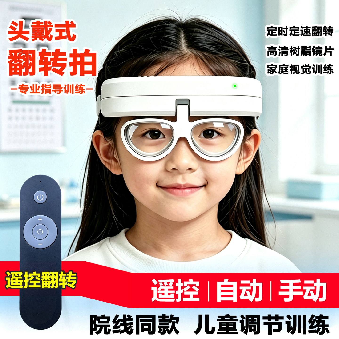 智能头戴式反转拍调节力训练图片