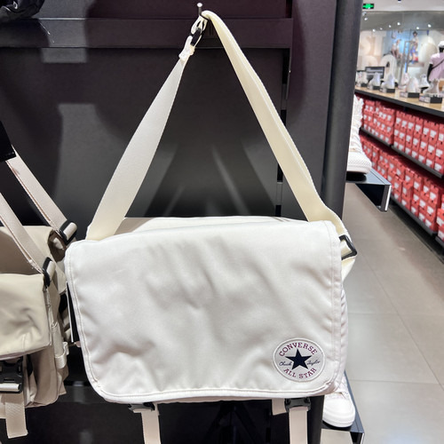 匡威帆布包男女同款休闲百搭单肩包斜挎包拎包 10027608 10026011