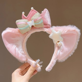 迪士尼发箍可爱玲娜贝儿头箍女达菲雪莉玫发卡迪斯尼游乐园头饰