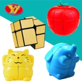 Apple, плавный кубик Рубика для школьников, второй порядок, третий порядок, на удачу, зеркальный эффект, слон