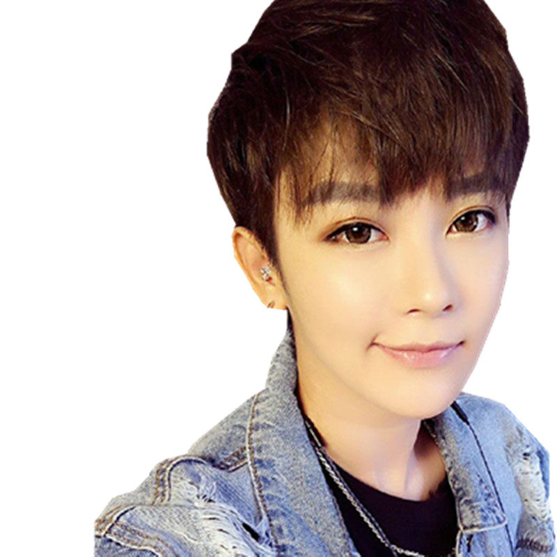 Perruque cheveux raides Court - Ref 2609585 Image 5