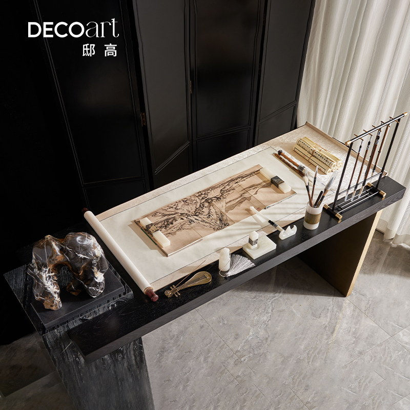 邸高新中式书房文房四宝笔架摆件