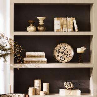 集设海派风格 组合邸高样板间假书饰品摆盘收纳储物盒 书柜摆件软装