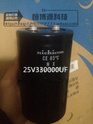 Nichicon 尼吉康25V330000UF 35V330000UF  50V330000UF 电解电容
