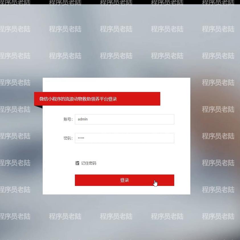 流浪动物领养小程序｜java｜springboot｜uniapp｜前后端分离