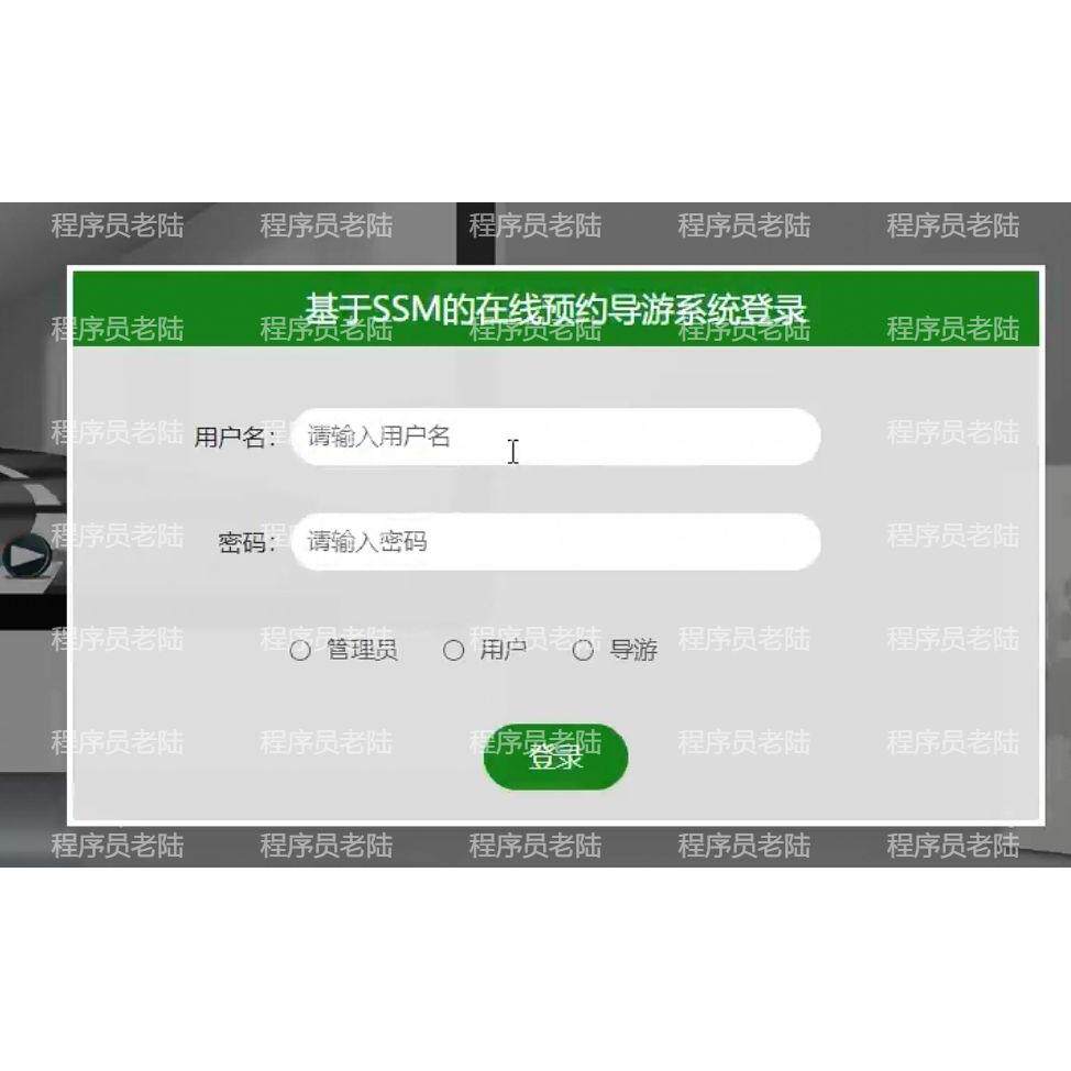 导游预约旅游系统|java|springboot|vue|mysql|万字文档