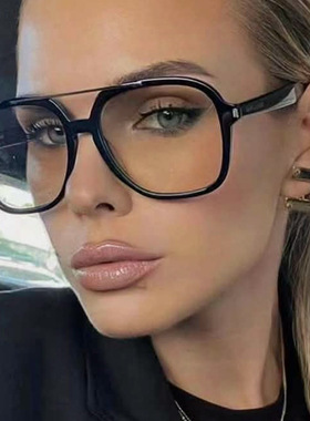 PATTYKOU大框双梁飞行员方框墨镜