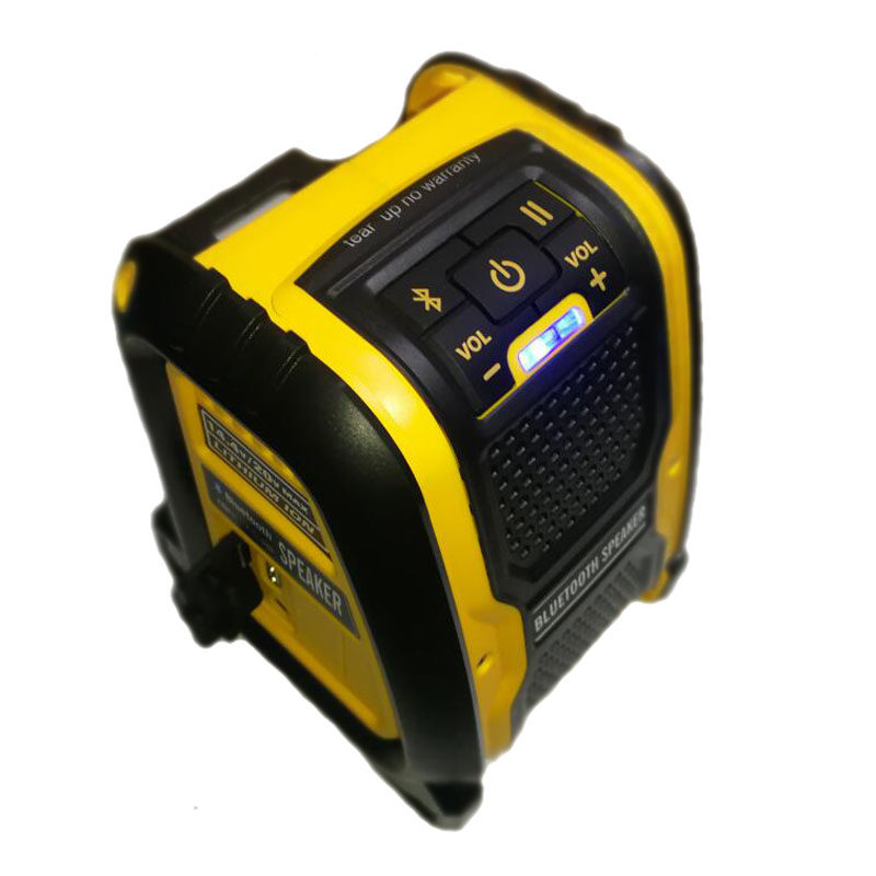 15W BLUETOOTH MP3 스피커는 MAKITA DEWALT BOCSH MILWAUKEE 배터리로 구동 가능