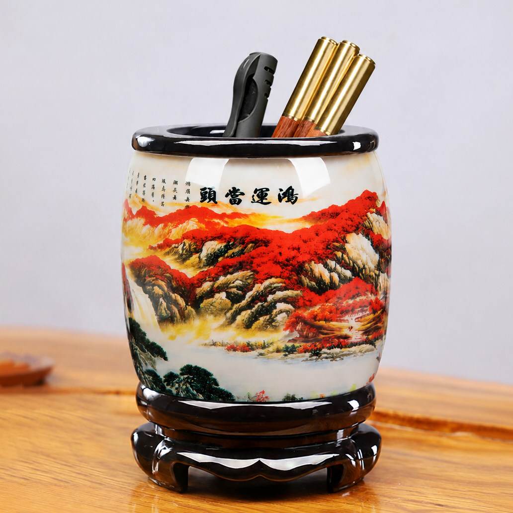 旋转笔筒教师节礼物送老师实用