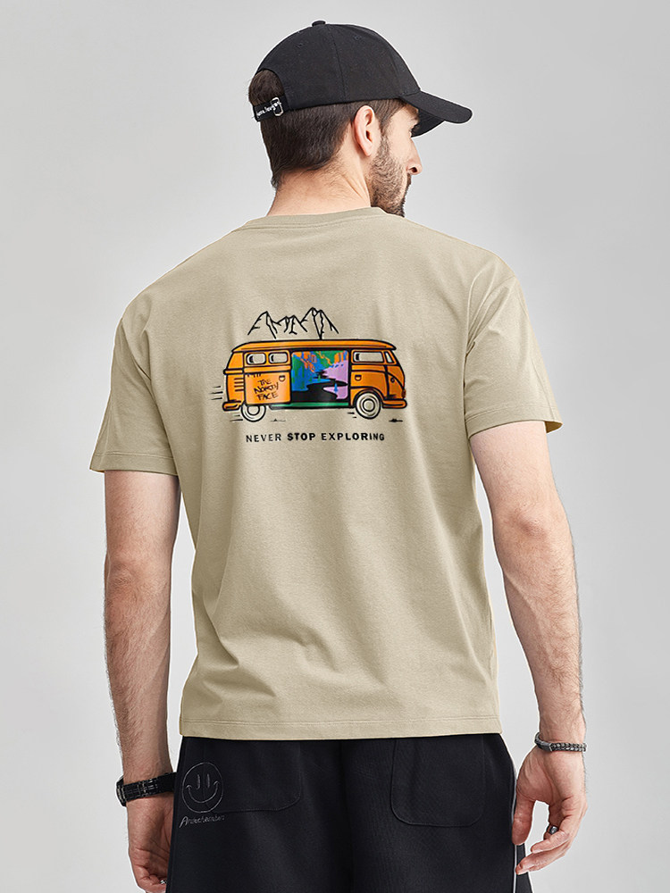 thenorthface北面短袖t恤情侣户外舒适透气圆领纯棉运动t恤|88br