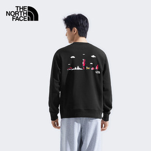 TheNorthFace北面卫衣男女同款Uncle Belly合作系列针织圆领|8HNF