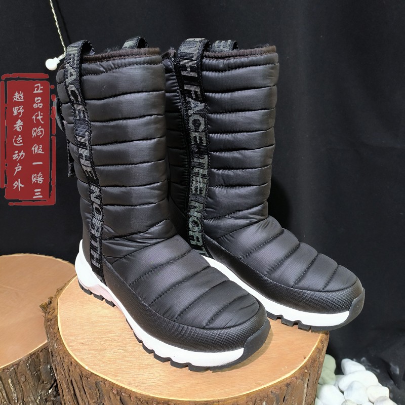 北面高帮保暖防滑雪地靴4O9C
