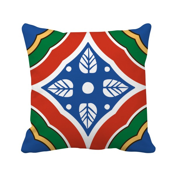 塔拉维拉风格装饰纹样方形抱枕靠枕沙发靠垫双面含芯礼物