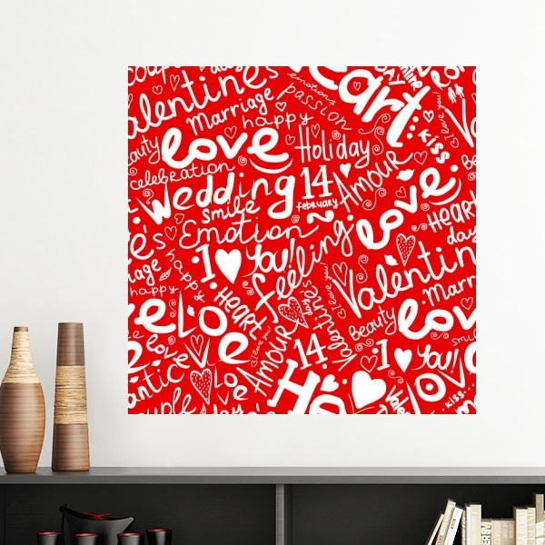 爱情婚礼庆祝婚姻热情微笑墙贴壁纸房间贴花