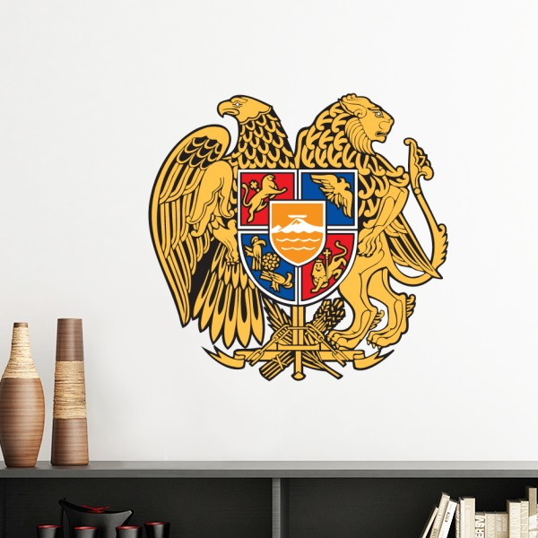 亚美尼亚埃里温国徽墙贴壁纸房间贴花