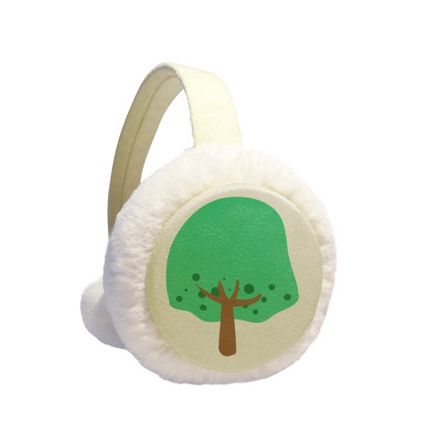 绿色灌木果子冬季可折叠保暖耳套耳罩护耳挂耳包礼物