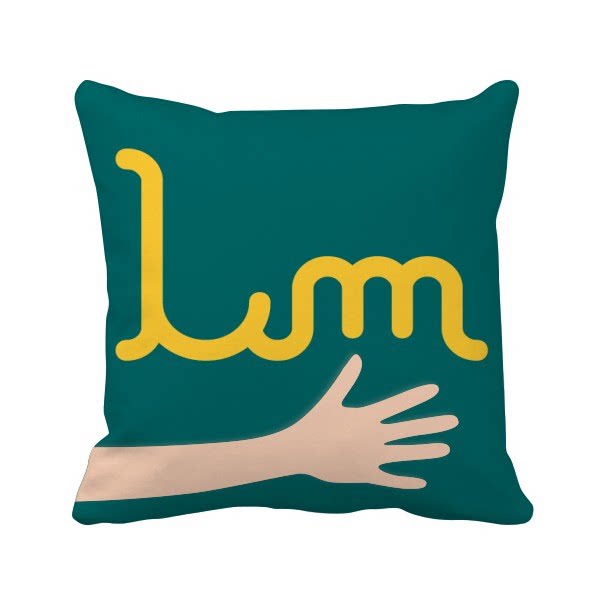 经典货币符号马耳他里拉手方形抱枕靠枕沙发靠垫双面含芯礼物