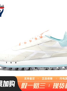 【兄弟体育】 Reebok 跑步鞋 女 白色 厚底 低帮 四季通用