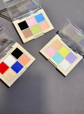 青涩色彩六色盘01花色02抽象03马卡龙04轻微变色龙05/06/07眼影盘