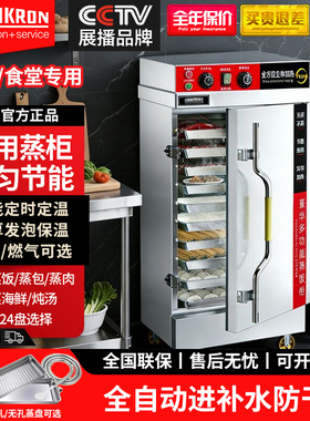 赛米控蒸饭柜商用电蒸箱食堂大小型燃气蒸饭车包子馒头全自动蒸柜