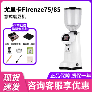 EUREKA尤里卡Firenze75/85咖啡磨豆机意式定量研磨机85mm刀盘商用
