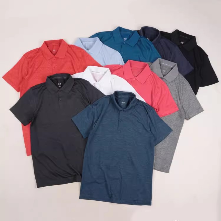 断码清仓！科技新面料清爽速干轻薄商务休闲翻领POLO衫短袖T恤男