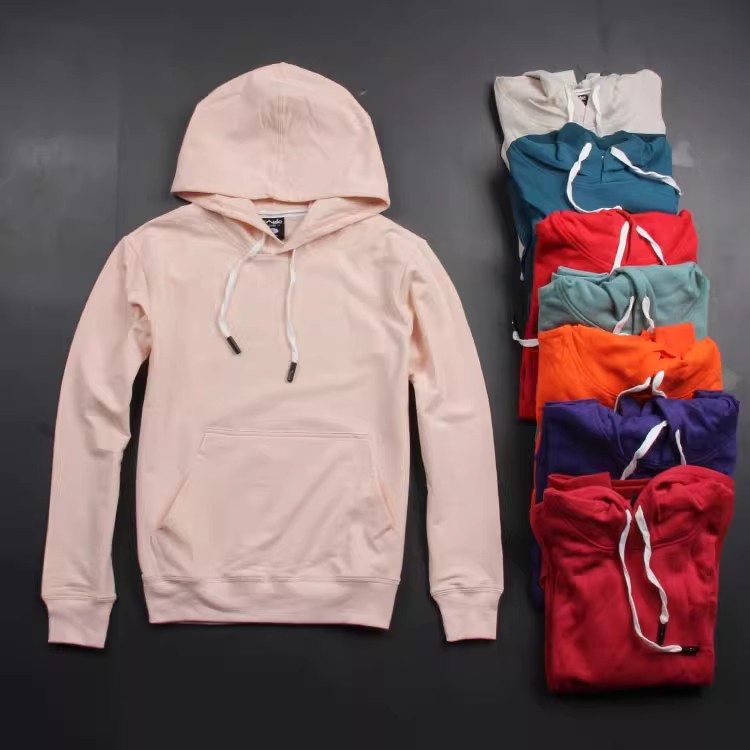 大码女装亏本清！宽松时尚女士卫衣春秋毛圈连帽套头休闲宽松外套