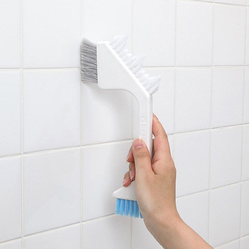 日本进口多用卫浴室除污垢缝隙刷